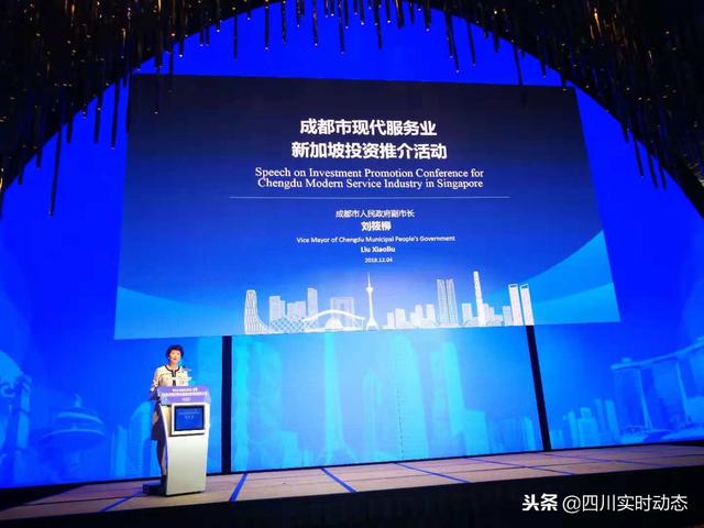 成都市现代服务业投资推介活动在新加坡举行