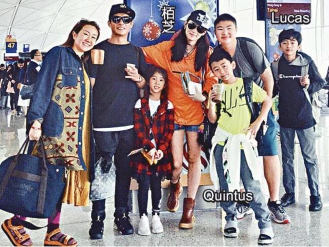 张柏芝撇下“小王子”直飞新加坡，全家开启圣诞之旅！