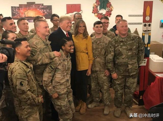 特朗普圣诞突访伊拉克，正式甩掉美国使用了70年的一个“头衔”