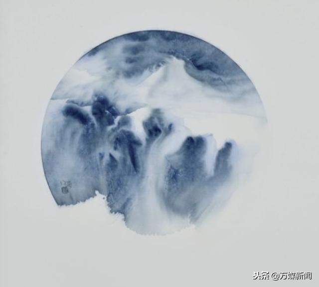 最美国风｜一痕山影淡若无