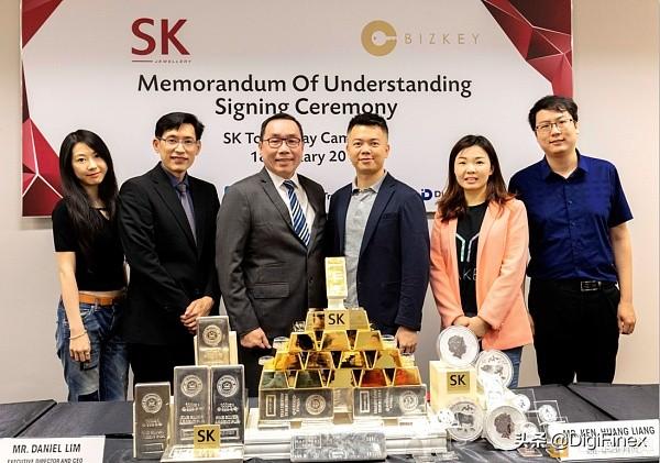 DigiFinex平台币DFT成为新加坡大型珠宝集团SK指定支付数字币