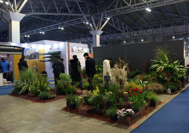 第二届中国庭院与花园园艺展览会今天在沪揭幕一展花园风姿
