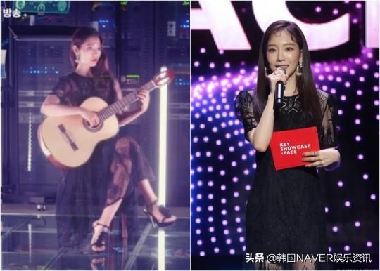 朴信惠VS泰妍：同款黑色透视连衣裙，不同的美感