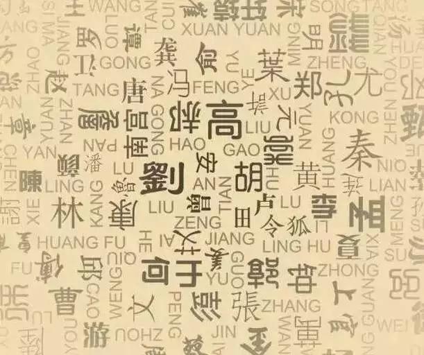 纯干货：揭秘中国姓氏人口分布图！看看你的大本营在哪儿