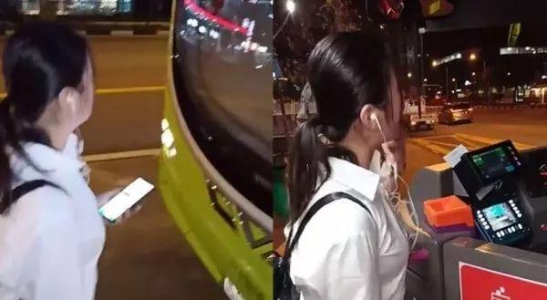 中国北方姑娘肉身挡新加坡巴士，怒怼司机误导坐错站