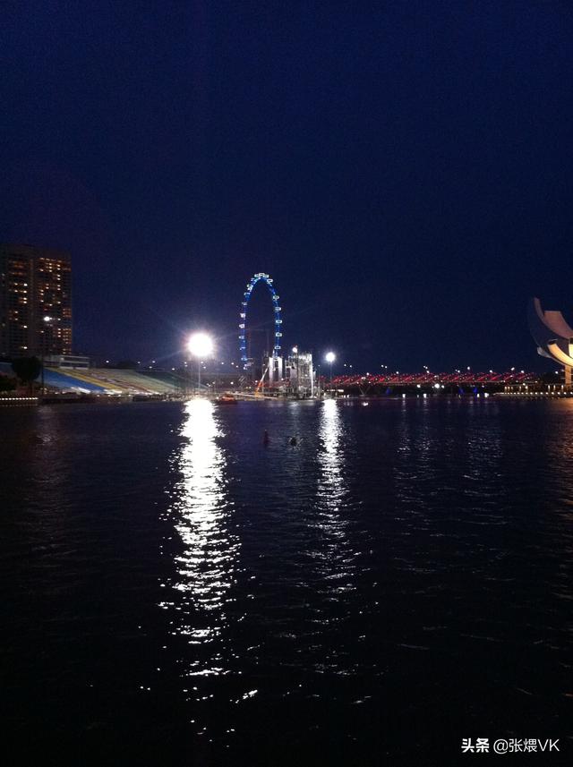 新加坡的夜景