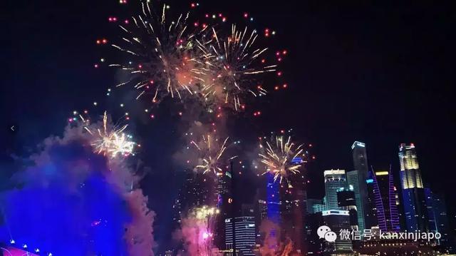 新加坡盛大烟花！2019跨年夜美翻了~