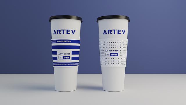 新加坡《ARTEA》果茶艺术馆品牌设计