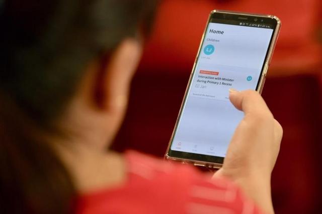 新加坡教育部推出“家长通”手机应用，为家长和学校提供沟通桥梁