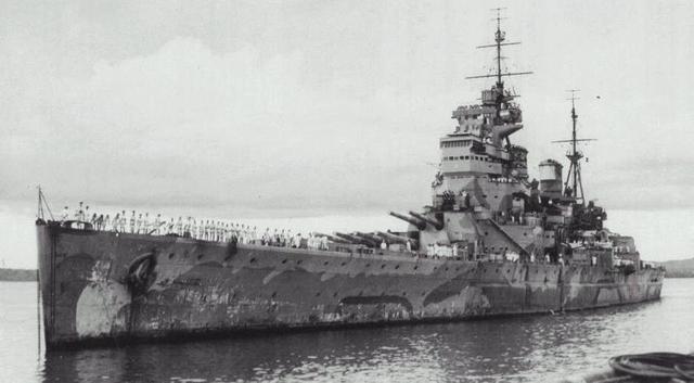 英国第一艘在航行中被击沉的战列舰，在南海被打捞