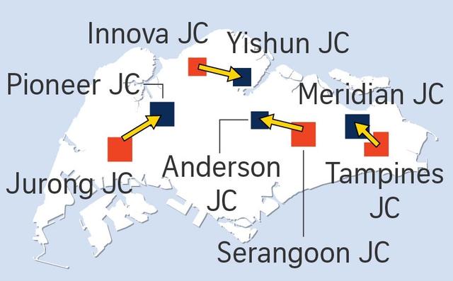 学校合并2019｜JC2开学第一天：新加坡八所初院今起合并成四所！