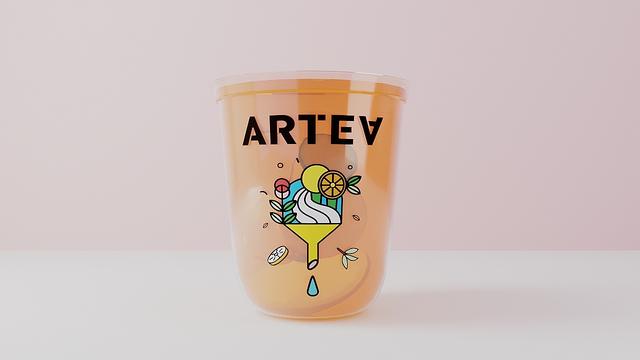 新加坡《ARTEA》果茶艺术馆品牌设计