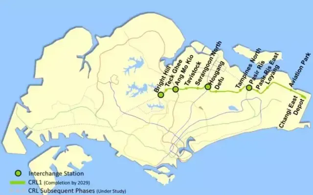 新加坡跨国地铁线第一阶段12个地铁站详情出炉，经过你家门口嚒~