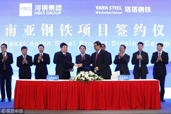 世界第三钢企将出炉 河钢收购塔塔东南亚70%业务