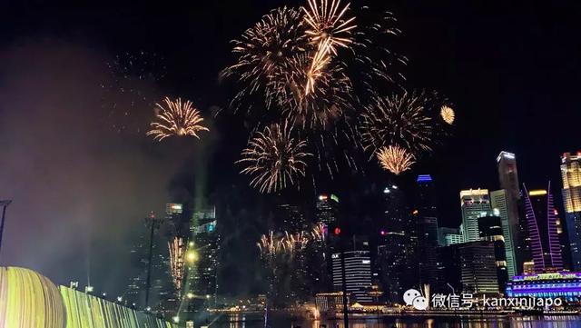 新加坡盛大烟花！2019跨年夜美翻了~