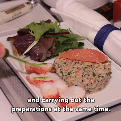 在飞机上跨年这些航空餐之最可遇不可求