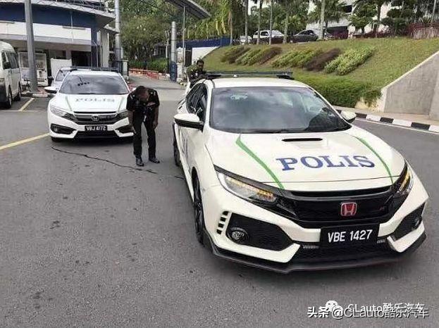 马来西亚的警车，既有EVO，还有Type R @千匹蚊豹