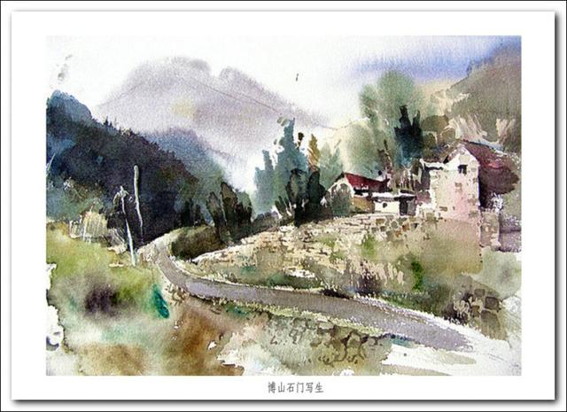 【艳丽明快】杨永水彩画