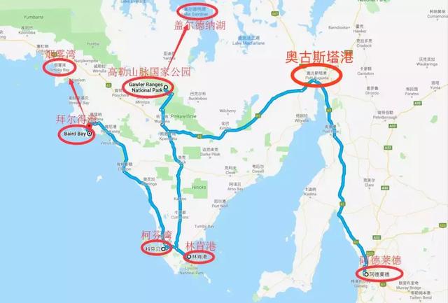 南澳大利亚不可错过的自驾之旅，海岸、美食、地下小镇一网打尽