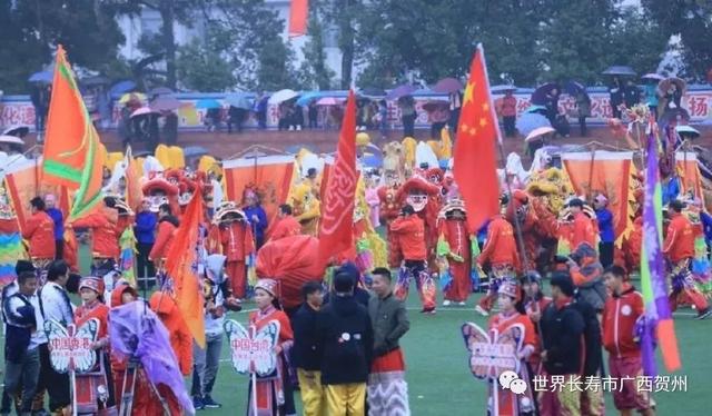 “富川上灯炸龙节” 暨2019年中国·东盟（富川）国际龙狮争霸赛​正式拉开序幕