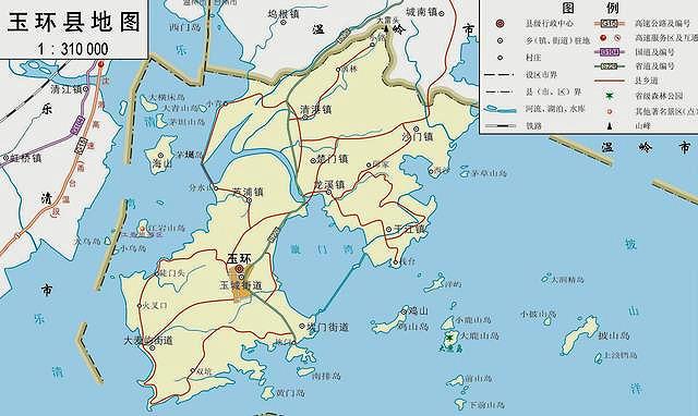 玉环市，我国唯一海岛县级市，浙江省最年轻的县级市