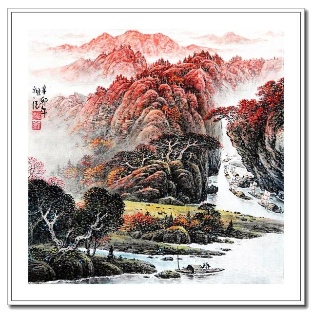 山水清音 -- 俞祖德山水画