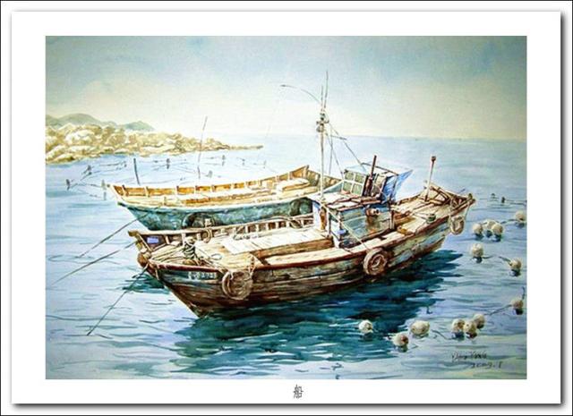 【艳丽明快】杨永水彩画