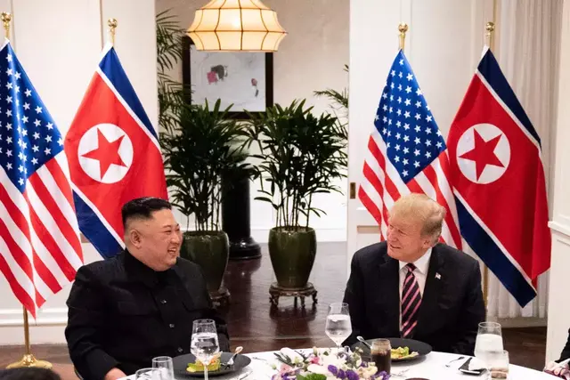 6人“私密包房”，牛腩+泡菜，揭秘金正恩特朗普河内“最后的晚餐”