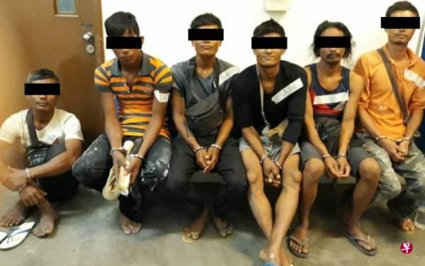 6名缅甸男子非法逗留新加坡 或遭鞭刑