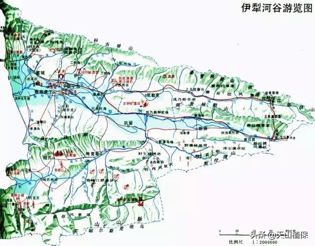 玩转大美新疆！最全新疆旅游电子地图和各市、县介绍来了