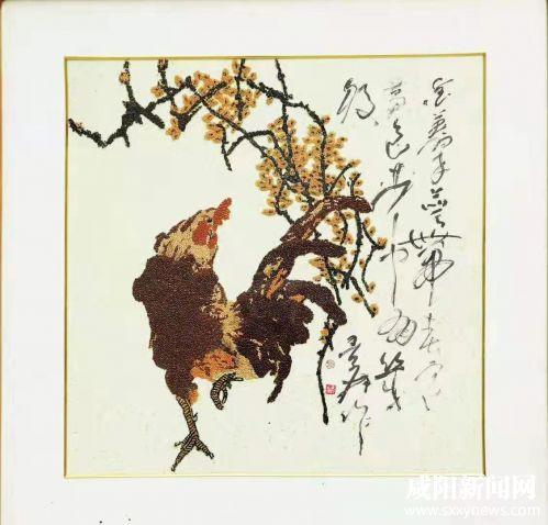 张景林五谷画作被泰国曼谷文化博物馆收藏