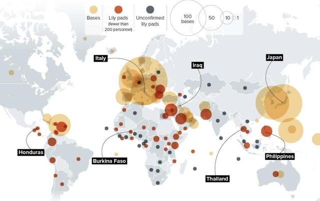 地图看世界；关岛、迪戈加西亚岛等岛屿是美国航母战略的支点