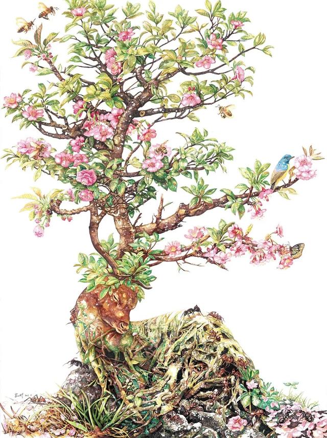央美才女的精细作品，让人拍案叫绝！