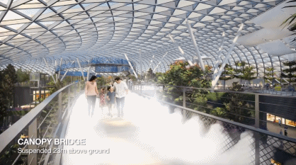 请你免费去耍！全球最好玩的新加坡机场，造出了“阿凡达星球”