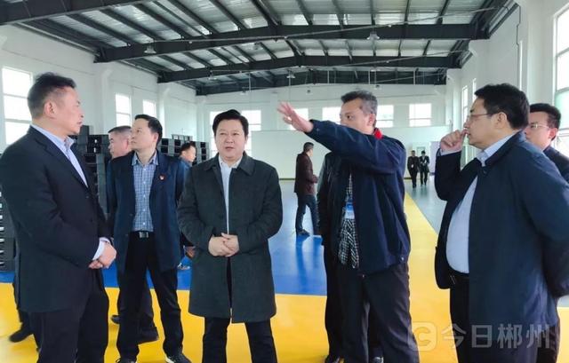 志仁市长到北湖区、经开区调研