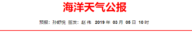 台湾海峡将有8～10级雷暴大风