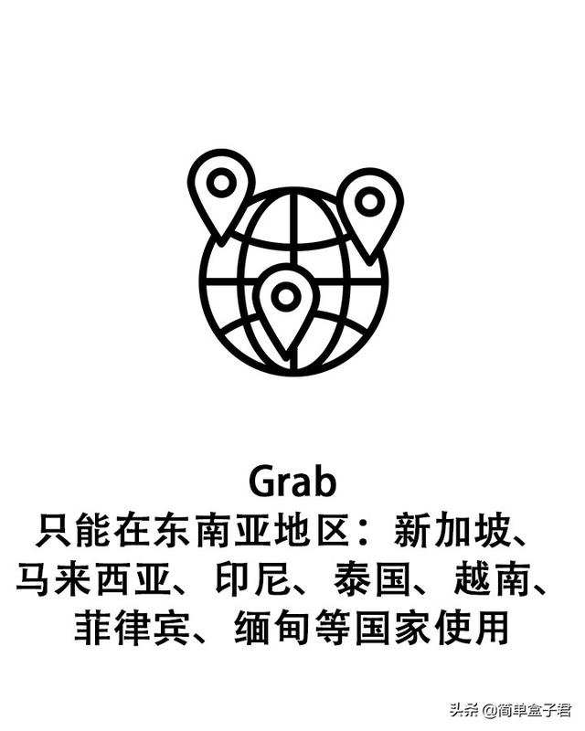 简单认识Grab，泰国、新加坡、马来西亚等国家专用打车APP