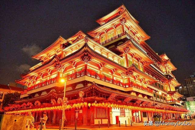 新加坡《佛牙寺》释迦牟尼佛牙舍利