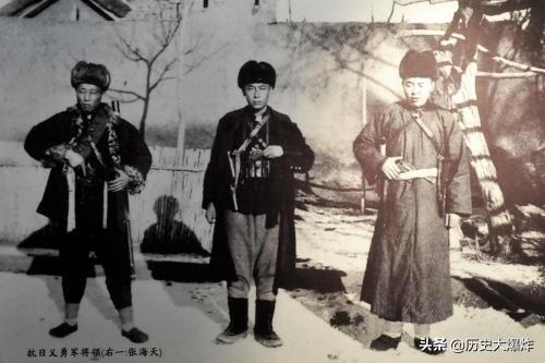  东北军不抵抗日本人，东北的土匪看不下去了，他们组成东北义勇军