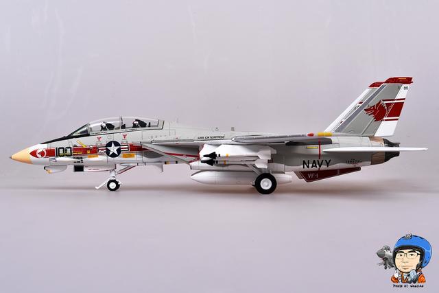 没有做不到！Calibre Wings F-14A VF-1 合金成品模型测评