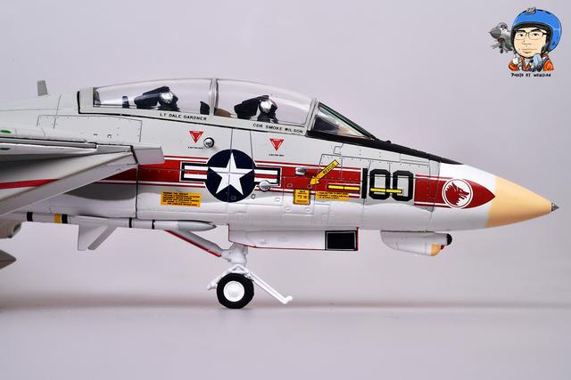 没有做不到！Calibre Wings F-14A VF-1 合金成品模型测评