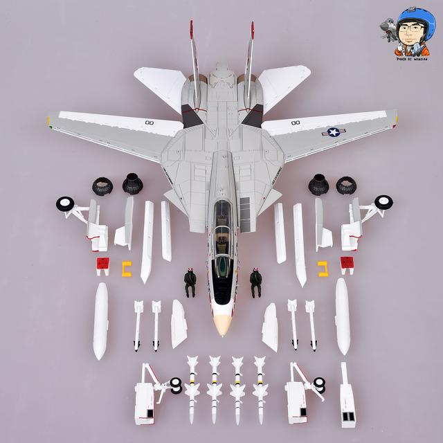 没有做不到！Calibre Wings F-14A VF-1 合金成品模型测评