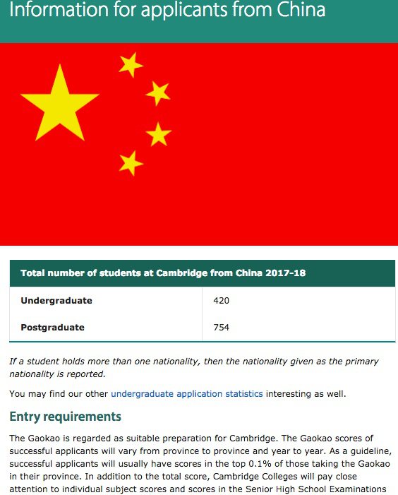 剑桥大学认可高考成绩，美国大学修改规则，中国考生：都怪我们太强了