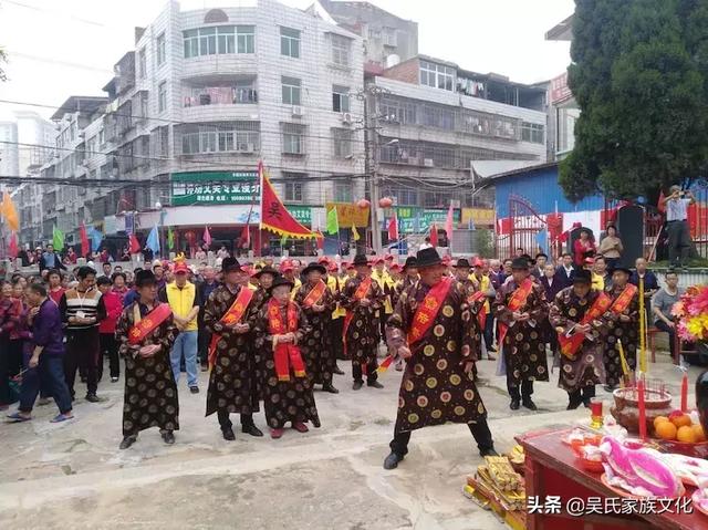 福建莆田吴祭文物保护中心在黄石隆重举行吴祭公清明祭祖活动