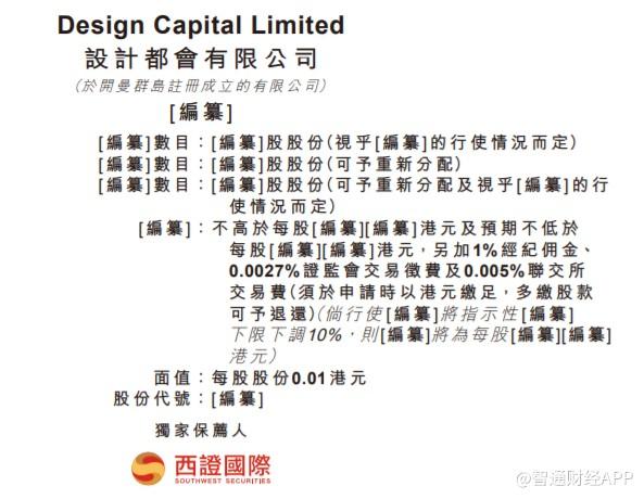 新股消息 | 家私电商平台及中高端家私零售商设计都会通过港交所上市聆讯