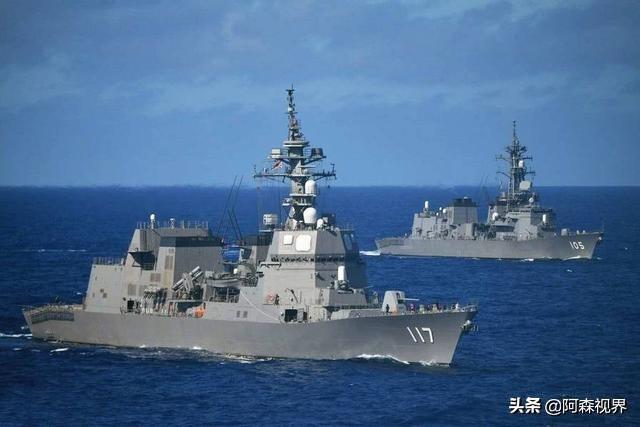 4月23日中国海上阅兵来了哪些国家的军舰，有日本韩国