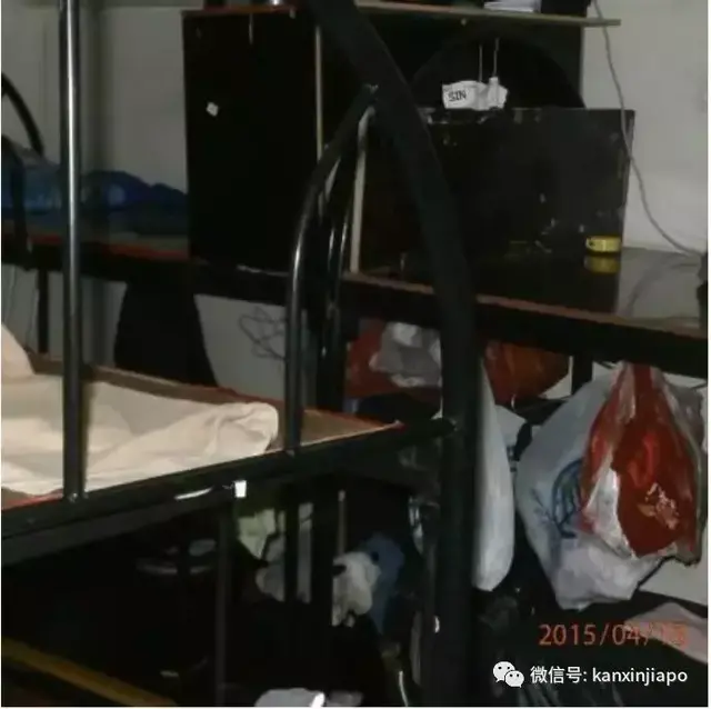 新加坡脏乱差宿舍狂塞66人