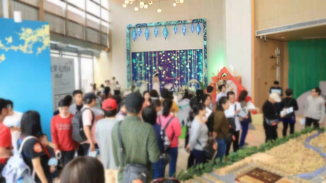 南沙复式盘上周开放样板间 竟引得千人围观?