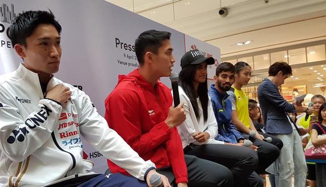 新加坡赛众星齐夸林丹：他是我们学习追赶的对象