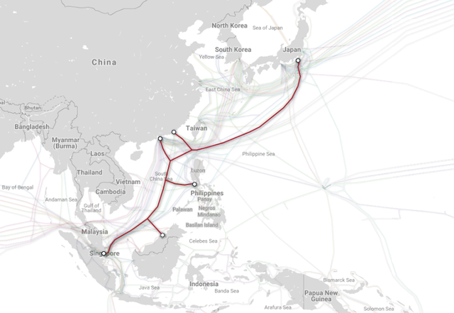 细数谷歌投资的13条海底光缆系统
